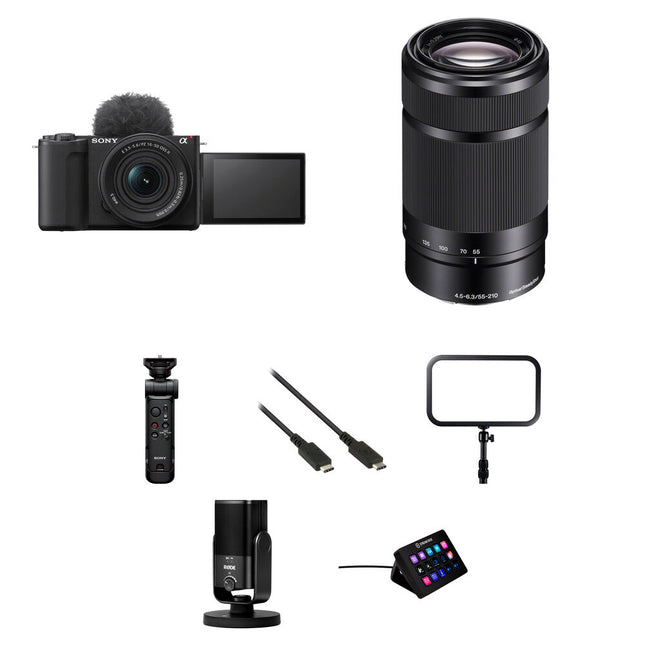 Sony ZV-E10 II Cámara sin Espejo 26MP UHD 4K Kit Streaming
