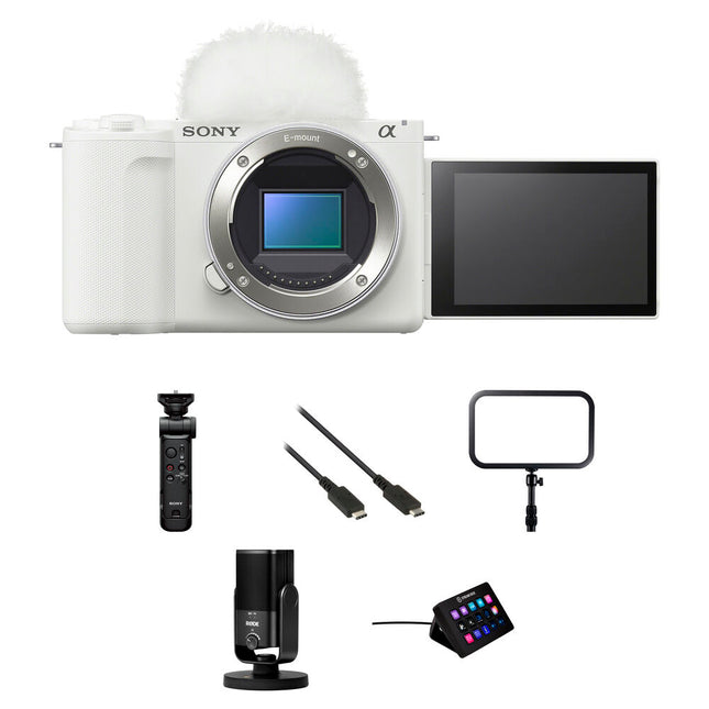 Sony ZV-E10 II Cámara Réflex Sin Espejo 26MP 4K60p Kit Streaming Blanco
