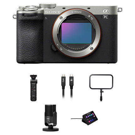 Sony a7C II Cámara Sin Espejo 33MP 7 Stops Estabilizador Kit Streaming