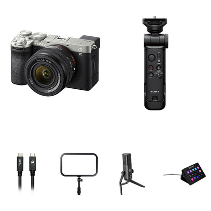 Sony a7C II Cámara sin Espejo 33MP 4K30p con Lente 28-60mm Kit Streaming