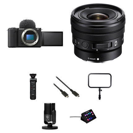 Sony ZV-E10 II Cámara sin Espejo 26MP 10-20mm f4 Kit Streaming