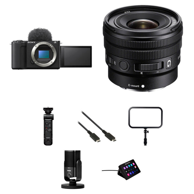 Sony ZV-E10 II Cámara sin Espejo 26MP 10-20mm f4 Kit Streaming