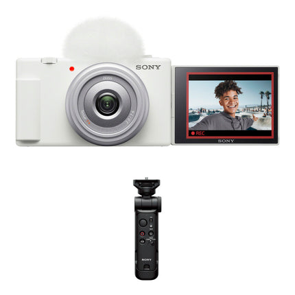 Sony ZV-1F Cámara de Vlogging 20.1MP 4K UHD Kit con Accesorios