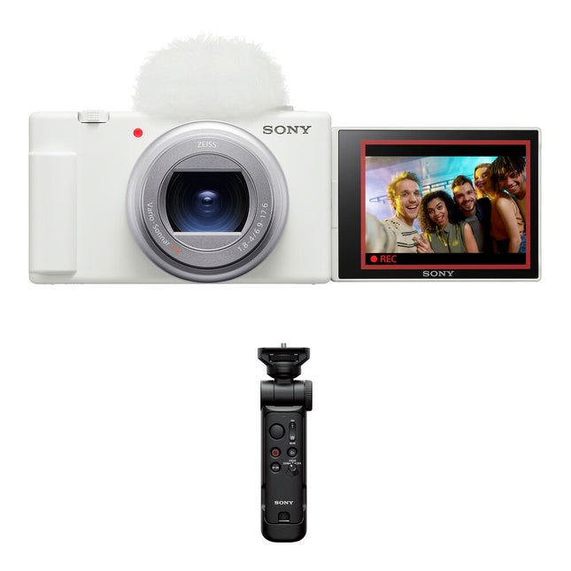 Sony ZV-1 II Cámara Digital 20.1MP 4K Vlogger Kit Blanco