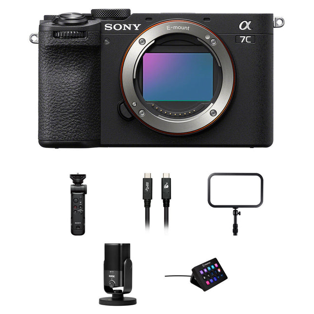 Sony a7C II Cámara sin Espejo Kit Streaming Sensor 33MP 7 Stops Estabilización