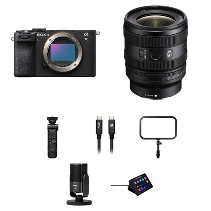 Sony a7C II Cámara sin Espejo 33MP 4K30p con Lente 16-25mm f/2.8 Kit Streaming