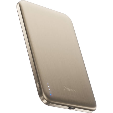 BMX SolidSafe AIR 5K Power Bank Batería Sólida 5000mAh 20W Oro