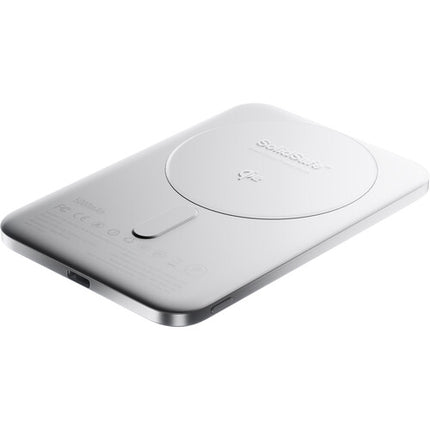BMX SolidSafe AIR 5K Power Bank 5000mAh 20W carga inalámbrica plata