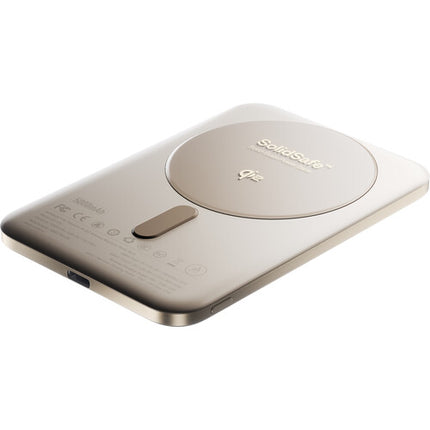 BMX SolidSafe AIR 5K Power Bank Batería Sólida 5000mAh 20W Oro