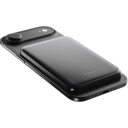 BMX SolidSafe AIR 5K Power Bank 5000mAh carga 20W inalámbrica negra