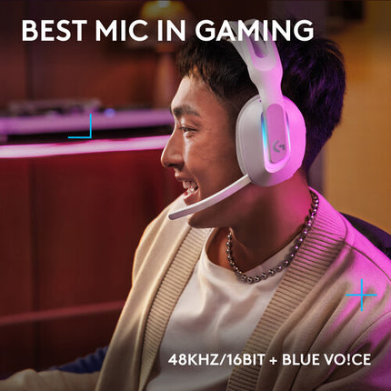 Logitech G G522 Auriculares Gaming Inalámbricos RGB 40mm 90h Batería