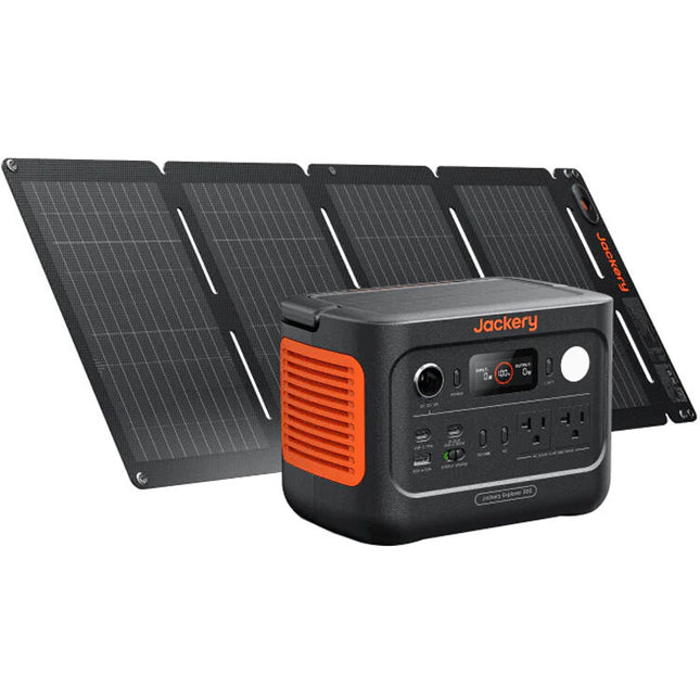 Jackery Explorer 300 V2 Estación de Energía Portátil 288Wh 300W con Panel Solar 40W