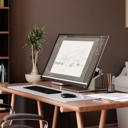 ALOGIC Clarity Fold 32" Monitor táctil 4K UHD 3000:1 HDR 350 nits con webcam 8MP