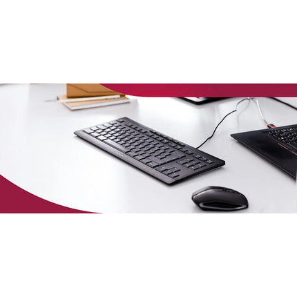 CHERRY Stream Compact Teclado Cable USB-A Interruptores SX 1 Año Garantía