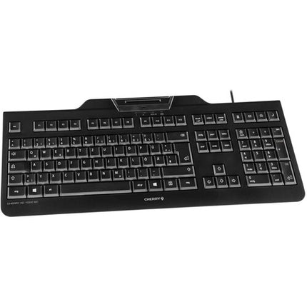 CHERRY KC 1000 Teclado con Smartcard Terminal USB-A Compatible PC Linux TAA