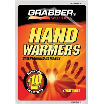 Grabber Mini Calentadores de Manos Desechables 7 Horas 2x3.5 Pulgadas