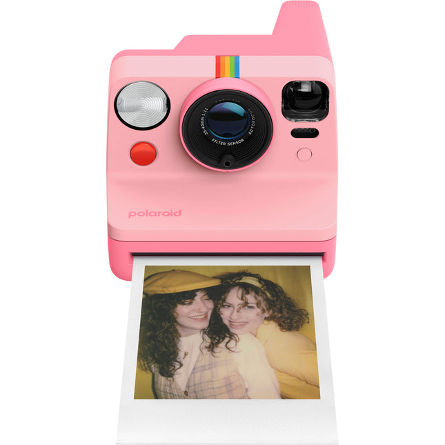 Polaroid Now Generation 3 Cámara Instantánea i-Type Rosa con Enfoque Automático y Batería Recargable USB-C