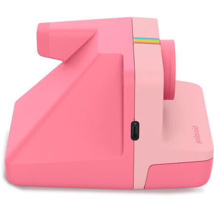 Polaroid Now Generation 3 Cámara Instantánea i-Type Rosa con Enfoque Automático y Batería Recargable USB-C