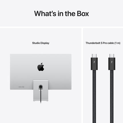 Apple 27" Studio Display Pantalla Retina UHD 5K 600 nits con Soporte Ajustable