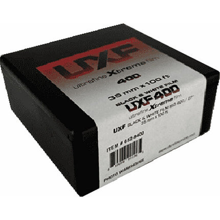 Ultrafine Xtreme UXF 400 película negativa blanco y negro 35mm 100' película con grano fino y alta nitidez