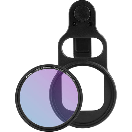 Kase Clip Magnético para Smartphone con Filtro Antiláser 58mm