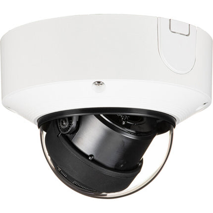 Hanwha Vision XNV-A8084R Cámara domo de red exterior 5MP con visión nocturna lente varifocal motorizada 3.3-9.3mm y montaje incluido