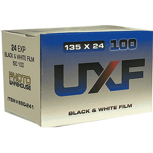 Ultrafine Xtreme UXF 100 Película Negativa Blanco y Negro 35mm 24 Exposiciones ISO 100