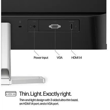 HP Series 5 524sf Monitor 23.8" Full HD 100 Hz 5 ms HDMI VGA