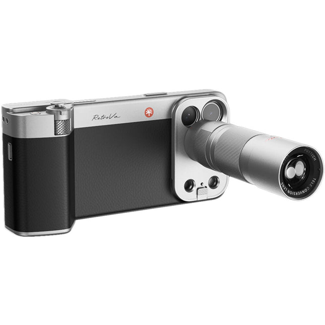 PGYTECH RetroVa Kit Completo para iPhone 17 Pro Max con Lente 2.35x y Adaptador 67mm