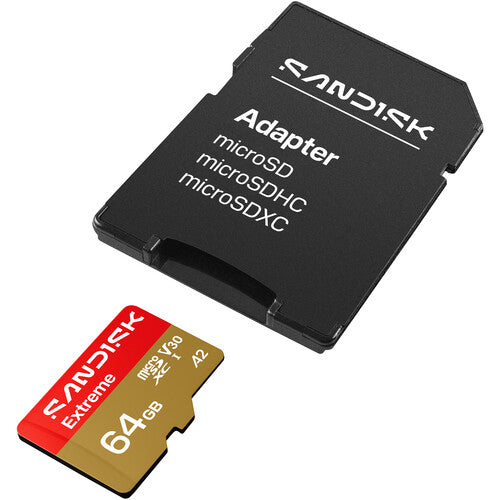 SanDisk 64GB Extreme UHS-I microSDXC Tarjeta de Memoria 170MB/s Lectura 80MB/s Escritura