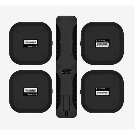 Alfatron MIC100W Extensión Micrófono Inalámbrico 10m con Base Cargadora