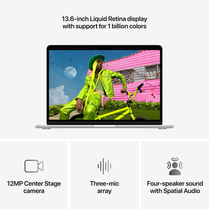 Apple 13" MacBook Air Kit M5 24GB RAM 512GB SSD Silver AppleCare+