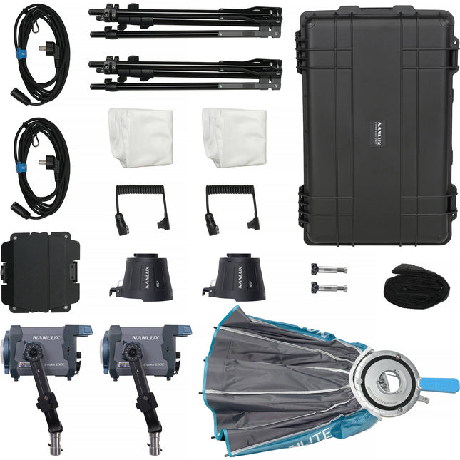 Nanlux Evoke 150C RGB Foco LED Kit 2 Luces 22230 Lux 1000-20000K