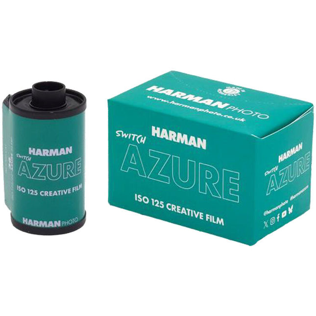 HARMAN technology Switch Azure 125 Película negativa color 35mm 36 exposiciones ISO 125 C-41