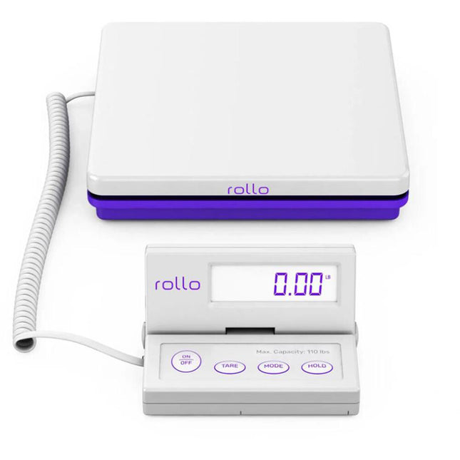rollo báscula para envío capacidad 110 lb precisión 0.07 oz pantalla LCD