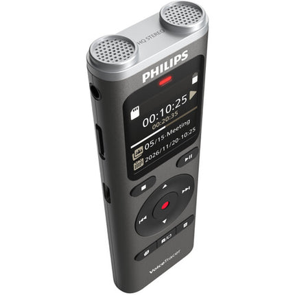 Grabadora de voz Philips VoiceTracer DVT2075 8GB 35 horas batería con USB-C