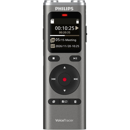 Grabadora de voz Philips VoiceTracer DVT2075 8GB 35 horas batería con USB-C