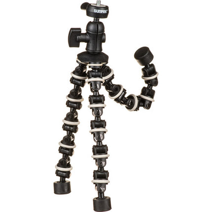 Sunpak PlatinumPlus Trípode Flexible de Mesa 10.5" Capacidad 1.1 lb Adaptador GoPro