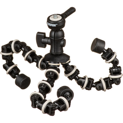 Sunpak PlatinumPlus Trípode Flexible de Mesa 10.5" Capacidad 1.1 lb Adaptador GoPro