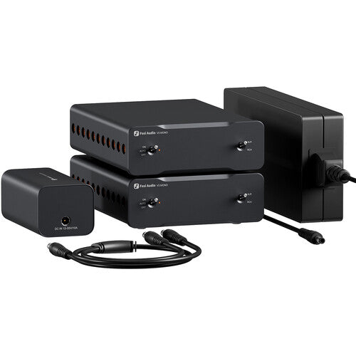 Fosi Audio V3 Amplificador de Potencia Mono Dual 240W 4 Ohms con Fuente 48V 10A