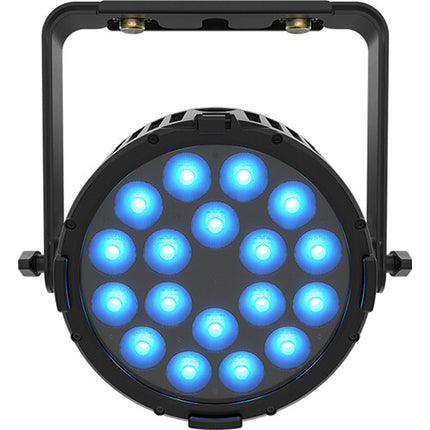 CHAUVET Professional COLORdash PAR H18 XIP Luz LED RGBWA+UV 18 LEDs 25.4° IP65 Negro