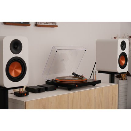 Fosi Audio Luna3 Tocadiscos Manual 33 1/3 y 45 rpm con Plato Acrílico