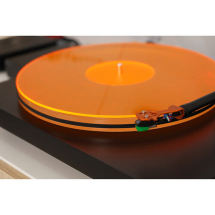 Fosi Audio Luna3 Tocadiscos Manual 33 1/3 y 45 rpm con Plato Acrílico