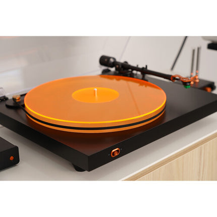 Fosi Audio Luna3 Tocadiscos Manual 33 1/3 y 45 rpm con Plato Acrílico