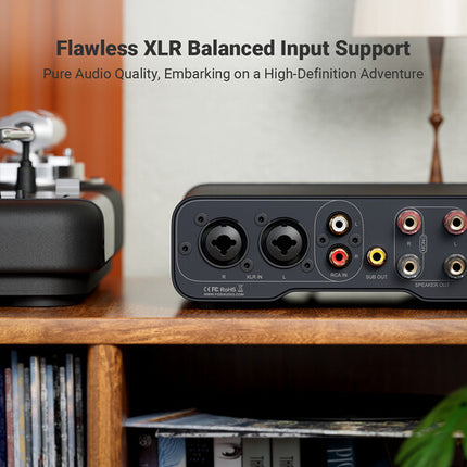 Fosi Audio ZA3 Amplificador de Potencia Balanceado 2.1 Canales 155W RMS 48V 5A