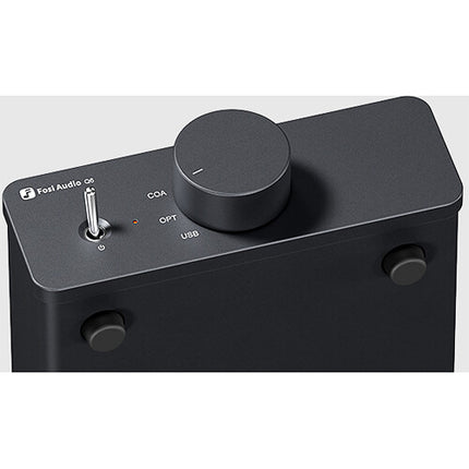 Fosi Audio Q6 Convertidor Digital a Analógico con DAC AK4493S y USB-C
