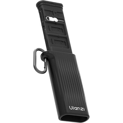 Ulanzi CR2 Lector de Tarjetas SD Estuche Negro 11 Tarjetas USB-C