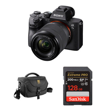 Sony a7 III Cámara sin Espejo 24MP 4K con Lente 28-70mm y Kit Básico