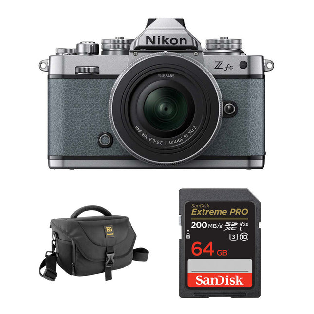 Nikon Zfc Cámara Sin Espejo con Lente 16-50mm 20.9MP Bundle Básico