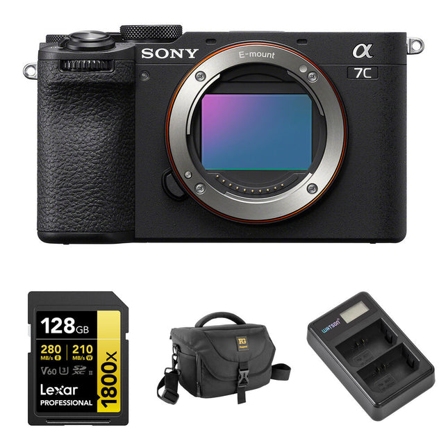 Sony a7C II Cámara sin Espejo 33MP 10 fps con Accesorios Básicos